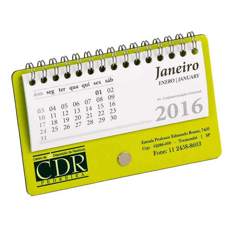 CALENDÁRIO 12CA-CAL12CA