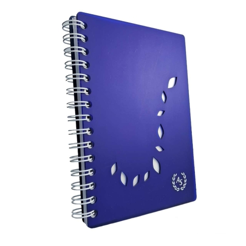 CADERNO DIÁRIA EM ACRÍLICO VAZADO-CAD001AC