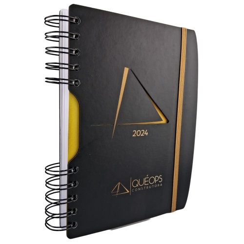 AGENDA DIÁRIA COM RECORTE E VAZADO-AGD027CA