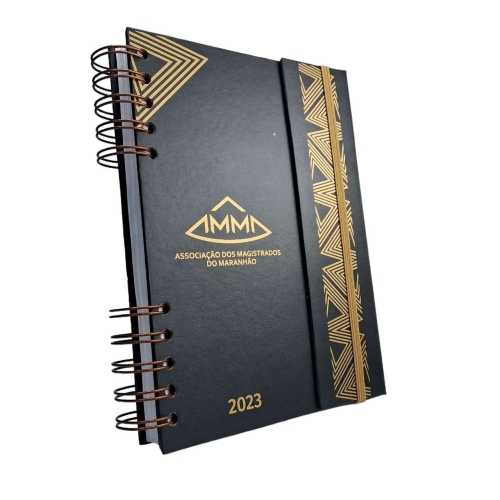 AGENDA DIÁRIA EM PAPEL CARTÃO COM ABA-AGD005CA