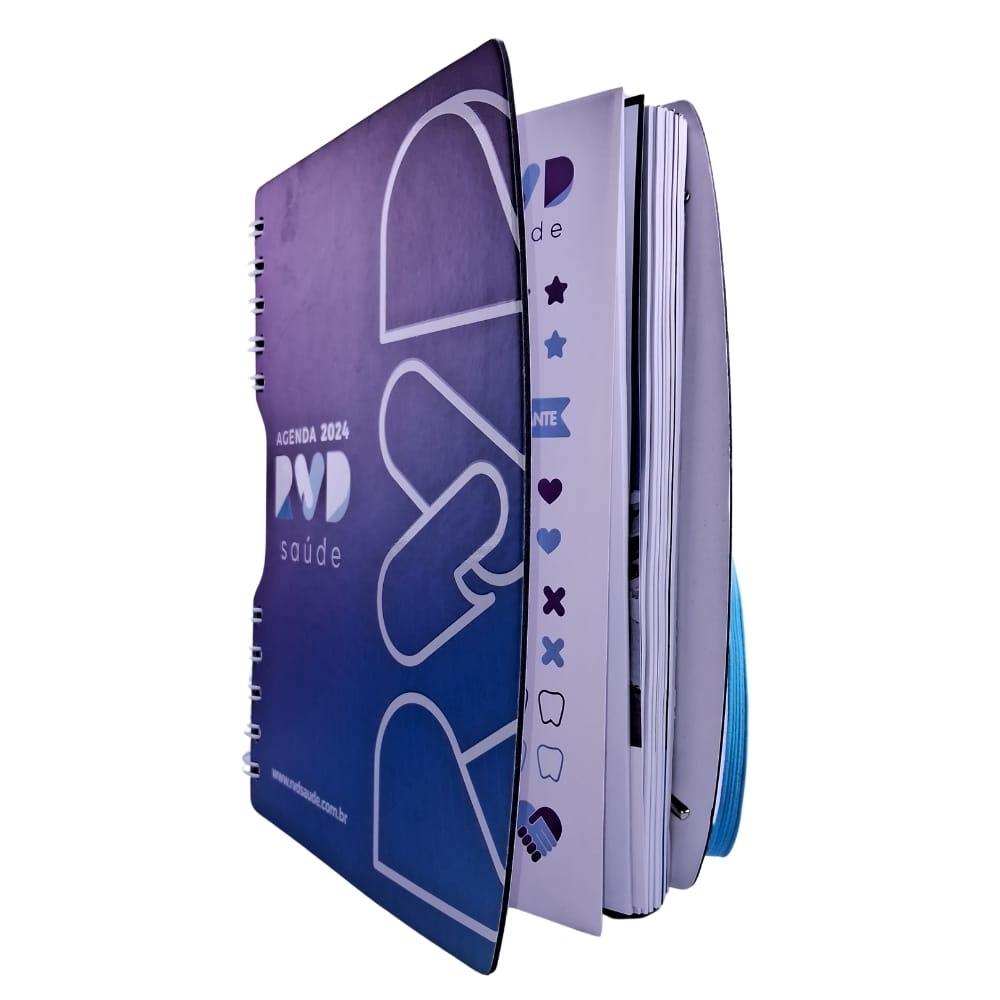 AGENDA DIÁRIA CAPA CARTÃO