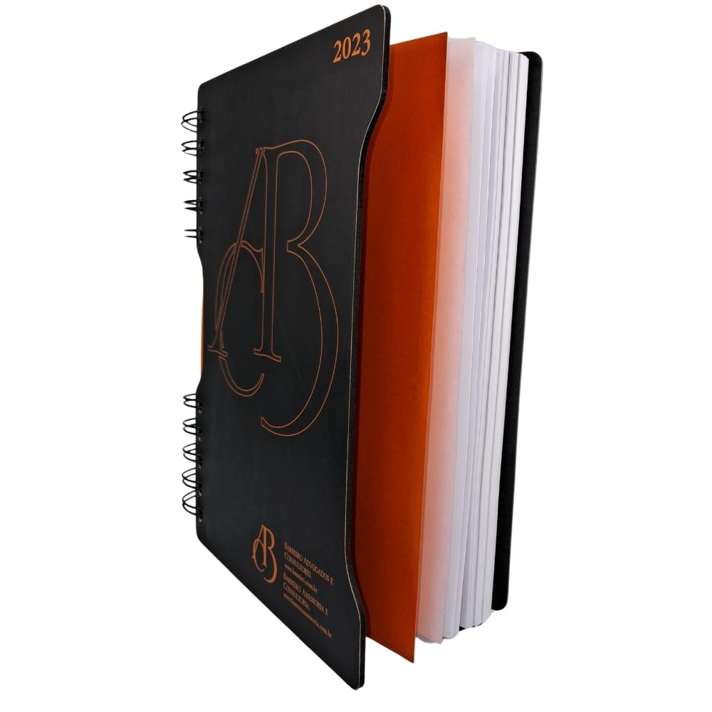 AGENDA DIÁRIA CAPA CARTÃO