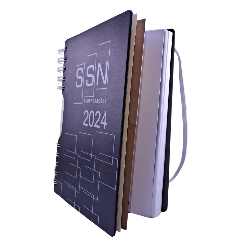 AGENDA DIÁRIA CAPA CARTÃO