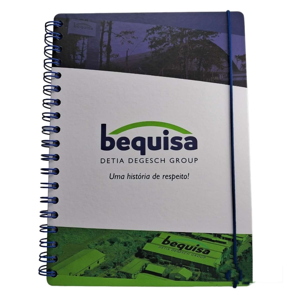 AGENDA DIÁRIA EM ACRÍLICO TRANSPARENTE