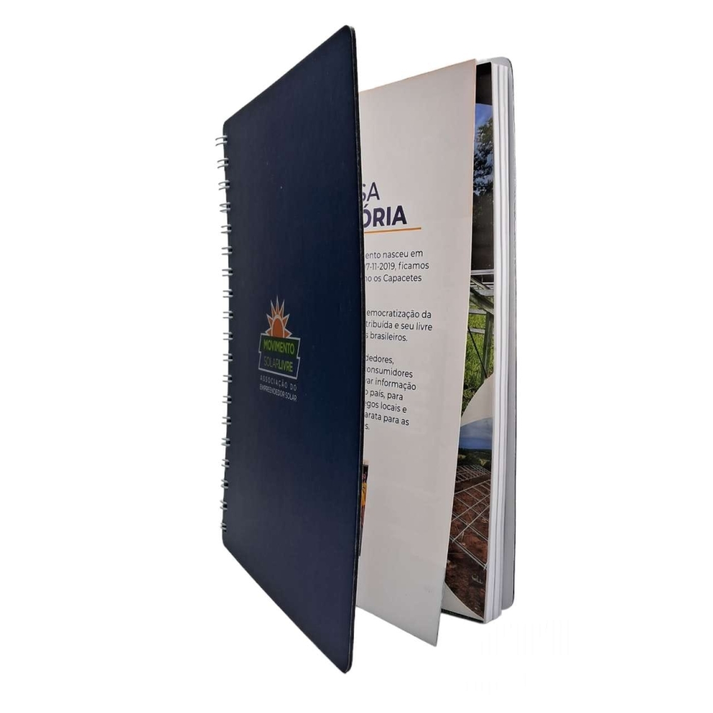 CADERNO CAPA CARTÃO