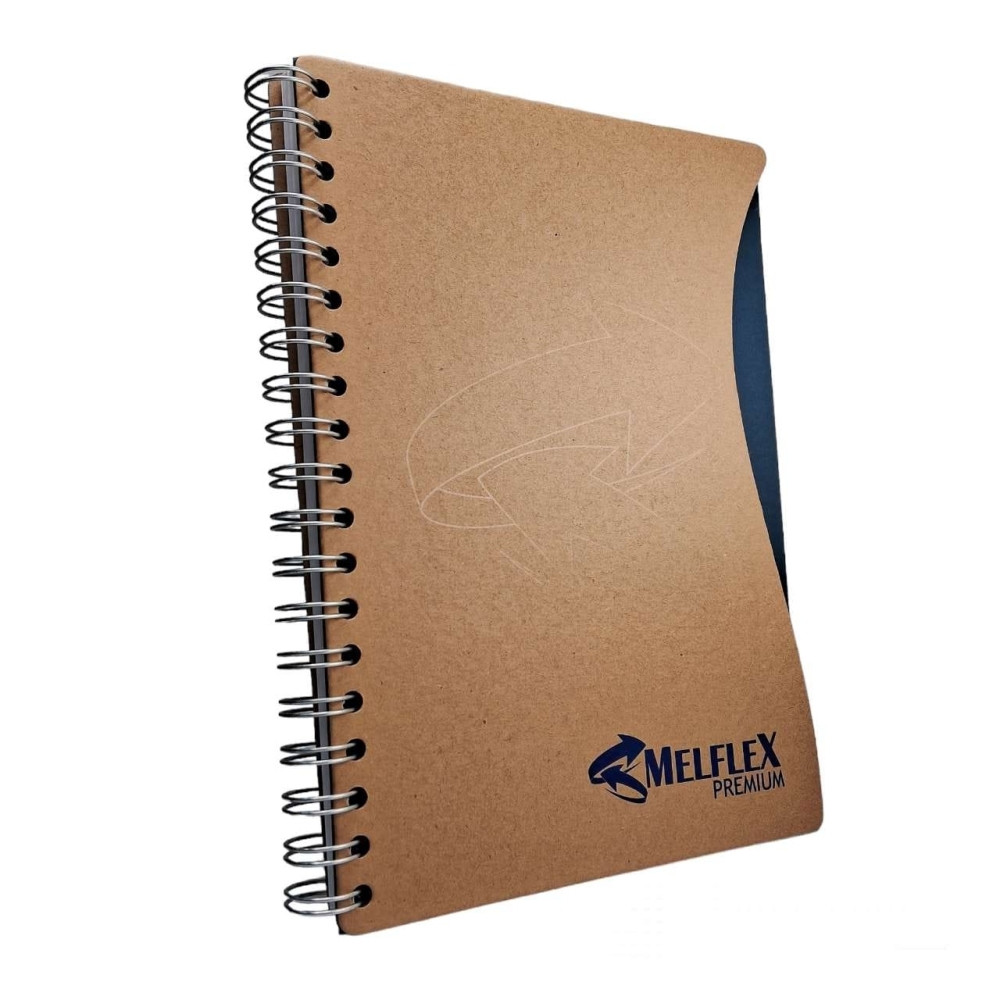 CADERNO CAPA KRAFT-CAD014CA